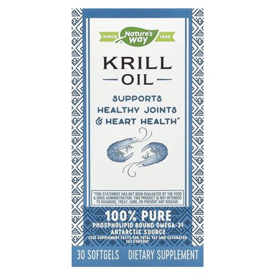 Nature's Way, Krill Oil, 30 softgels