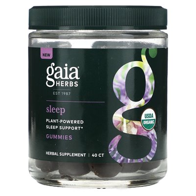 Gaia Herbs, Schlaf, 40 Gummibärchen