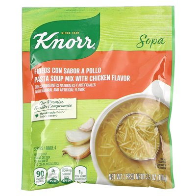 Knorr, Chicken Flavored Noodle Soup, 3.5 oz (100 g)