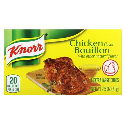 Knorr, Bouillon-Geschmack, 6 extra große Würfel, 2,5 oz (71 g)