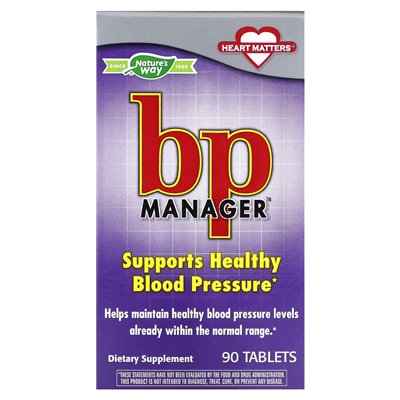 Nature's Way, BP Manager, 90 Tabletten