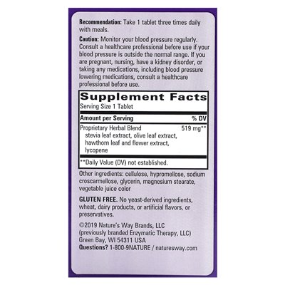 Nature's Way, BP Manager, 90 tablets