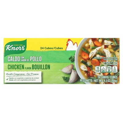 Knorr, Flavor Buillon, 24 cubes, 9.3 oz (264 g) Knorr, Flavor Buillon, 24 cubes, 9.3 oz (264 g)