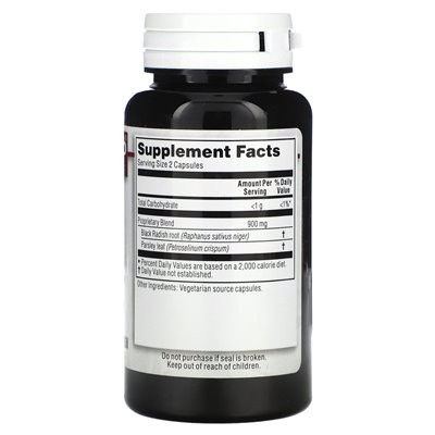 Kroeger Herb Co, Black Radish & Parsley, 100 Vegetarian Capsules
