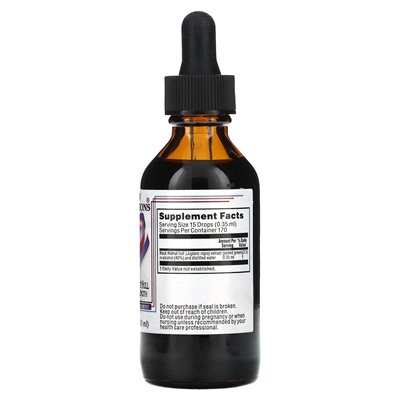 Kroeger Herb Co, Schwarze Walnussschale, Extra Stark, 2 fl oz (60 ml)