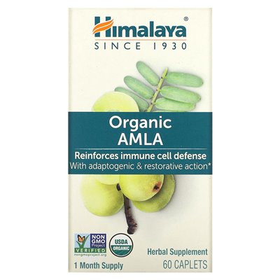 Himalaya, ekologiczna amla, 60 kapleczek Himalaya, ekologiczna amla, 60 kapleczek