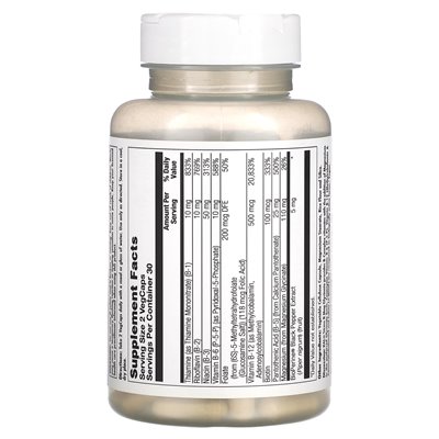 Cal, stress B Mag glycynian, 60 Vegcaps
