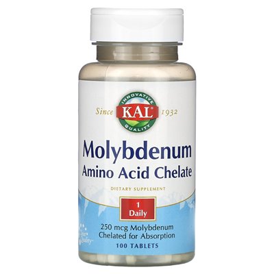 Kal, Molybdän-Aminochelat, 250 mcg, 100 Tabletten