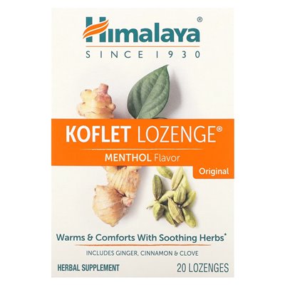 Himalaya, Koflet Pastylki, Oryginalna, Miętowa, 20 Pastylek Himalaya, Koflet Pastylki, Oryginalna, Miętowa, 20 Pastylek