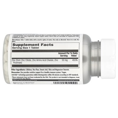 Kal, Tri-Zinc 50™, 90 tablets