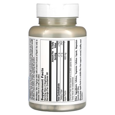 Kal, Apfelpektin, 600 mg, 120 vegetarische Kapseln