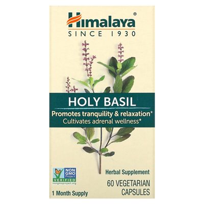 Himalaya, Święta Bazylia, 60 kapsułek wegetariańskich Himalaya, Święta Bazylia, 60 kapsułek wegetariańskich