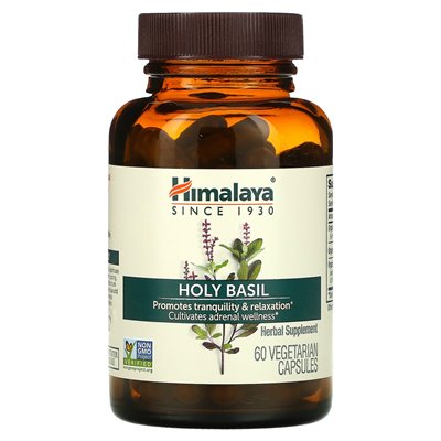 Himalaya, Święta Bazylia, 60 kapsułek wegetariańskich Himalaya, Święta Bazylia, 60 kapsułek wegetariańskich