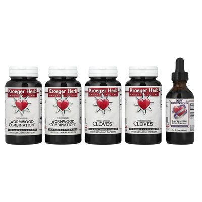 Kroeger Herb Co, zestaw Wormwood, 5 -częściowy zestaw Kroeger Herb Co, zestaw Wormwood, 5 -częściowy zestaw