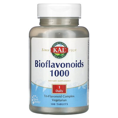 Kal, bioflawonoidy 1000, 100 tabletek