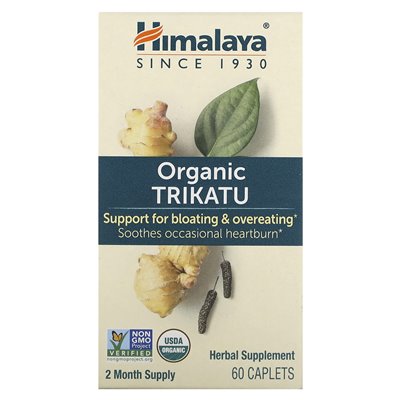Himalaya, eco-friendly trikatu, 60 capsules