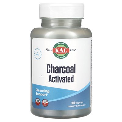 KAL, Charcoal Activated, 100 VegCaps KAL, Charcoal Activated, 100 VegCaps