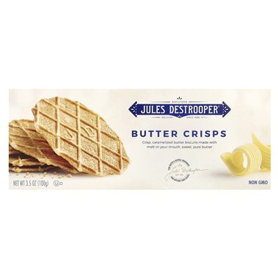 Jules Destrooper, Butter Crisps Cookies, 3,5 Unzen (100 g)