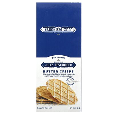 Jules Destrooper, butter chips, 12 chips, 0.85 oz (24 g)