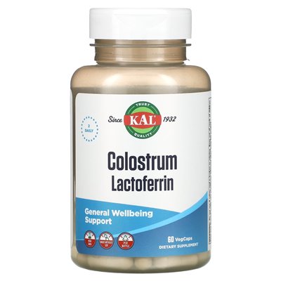 KAL, bolostrum laktoferryna, 60 Vegcaps