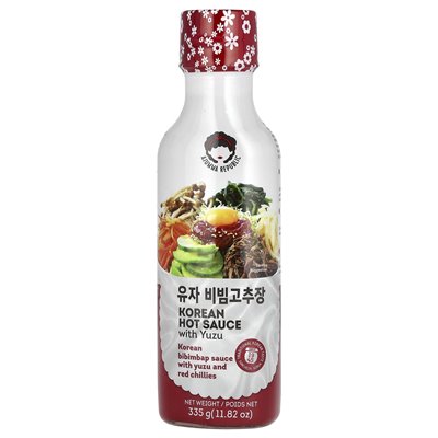 Jayone, Ajumma Republic, Korean Hot Sauce with Yuzu, 11.82 oz (335 g) Jayone, Ajumma Republic, Korean Hot Sauce with Yuzu, 11.82 oz (335 g)