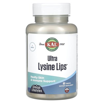 Kal, Ultra Lysine Lips, 60 tabletek