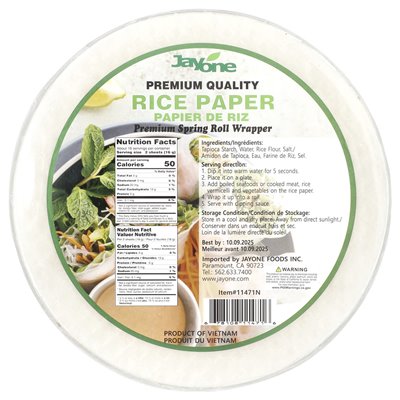 Jayone, rice paper, 8.81 oz (250 g)