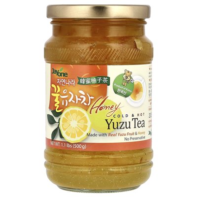 Jayone, Honey Cold & Hot Yuzu herbata, 1,1 funta (500 g) Jayone, Honey Cold & Hot Yuzu herbata, 1,1 funta (500 g)