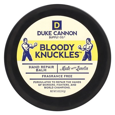 Duke Cannon Supply Co., Bloody Knuckles ™, balsam do naprawy rąk, bez zapachu, 5 uncji (141 g)