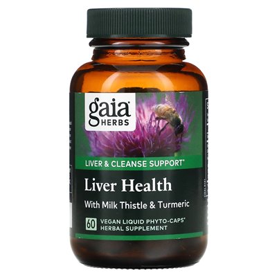 Gaia Herbs, Zdrowie Wątroby, 60 Wegańskich Płynnych Phyto-Kapsułek Gaia Herbs, Zdrowie Wątroby, 60 Wegańskich Płynnych Phyto-Kapsułek