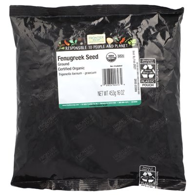 Frontier Co-op, Organic Fenugreek Seed, 16 oz (453 g)