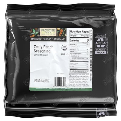 Frontier Co-Op, Bio-Ranch-Gewürzmischung, 16 oz (453 g)