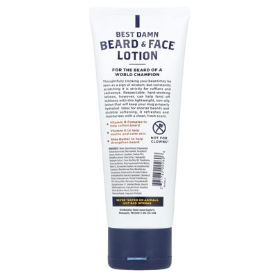 Duke Cannon Supply Co., Best Damn Beard &amp Face Bals, Citrus Hefeweizen, 3.2 Fl Oz (94 ml)
