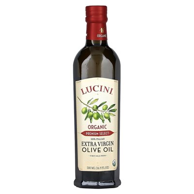 Lucini, Premium Select, Organiczna oliwa z oliwek Extra Virgin, 16,9 Fl Oz (500 ml)