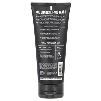 Duke Cannon Supply Co., Control Control Myanie, ohne Duft, 6 fl oz (177 ml)