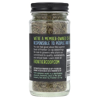 Frontier Co-op, tymianku, fantazyjna ocena, typ francuski, 0,85 uncji (24 g)