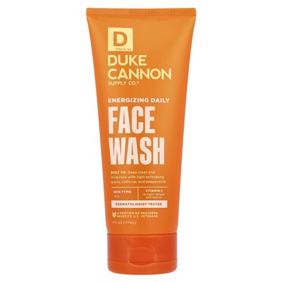 Duke Cannon Supply Co., Energiespendendes Gesichtswaschmittel für die tägliche Anwendung, 6 fl oz (177 ml)