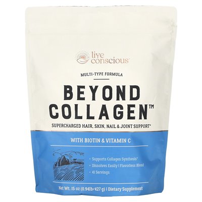 Live Mindfully, Beyond Collagen, mit Biotin und Vitamin C, 15 oz (427 g)
