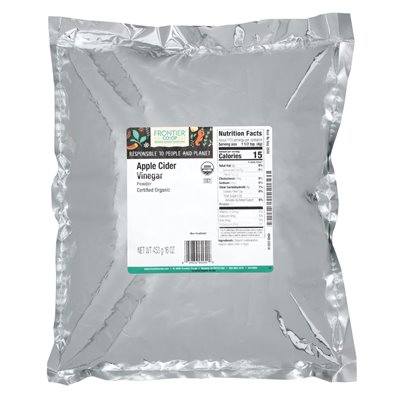 Frontier Co-Op, Bio-Apfelessigpulver, 16 oz (453 g)