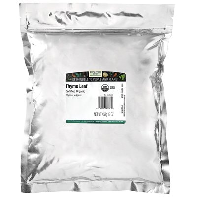 Frontier Co-op, Organic Thyme Leaf, 16 oz (453 g)