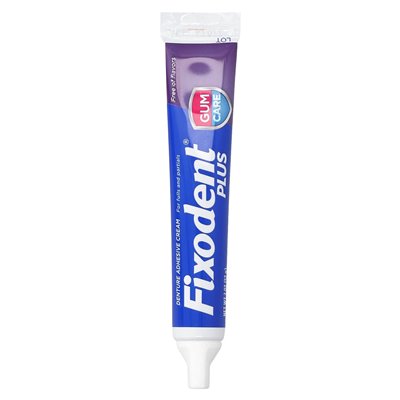 Fixodent, Plus, Krema Przyspieszająca Utrzymanie Dentystyczne, 2 uncji (57 g)