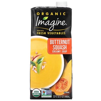 Imagine Soups, Bio-Ananas-Cremesuppe, 32 Flor (946 ml) Imagine Soups, Bio-Ananas-Cremesuppe, 32 Flor (946 ml)