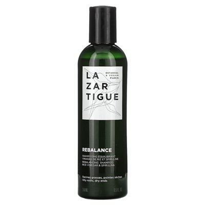 Lazartigue, Rebralancing Shampoo, Rice Octug &amp Spirulina, 8,5 fl oz (250 ml)