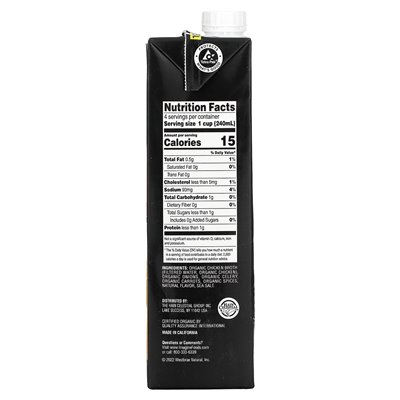 Imagine Soups, Bio-Hühnerbrühe, natriumarm, 32 Flor (946 ml)