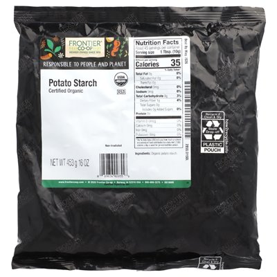 Frontier Co-op, Bio-Kartoffelstärke, 16 oz (453 g)