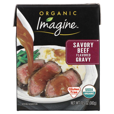 Imagine Soups, würzige Bio-Sauce mit Rindfleischgeschmack, 13,5 oz (382 g)