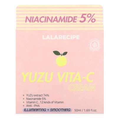 Lalarecipe, Yuzu Vita-C-Creme, 1,69 fl oz (50 ml)