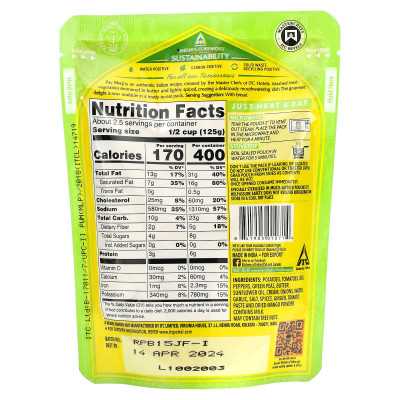 Kitchens of India, Pav Bhaji, Curry Tureged Feelle, Medium, 10 uncji (285 g) Kitchens of India, Pav Bhaji, Curry Tureged Feelle, Medium, 10 uncji (285 g)