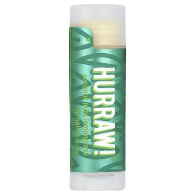 Hurraw!Balsam, balsam do ust, trawa cytrynowa mennicy kokosowej, 0,17 uncji (4,8 g) Hurraw!Balsam, balsam do ust, trawa cytrynowa mennicy kokosowej, 0,17 uncji (4,8 g)