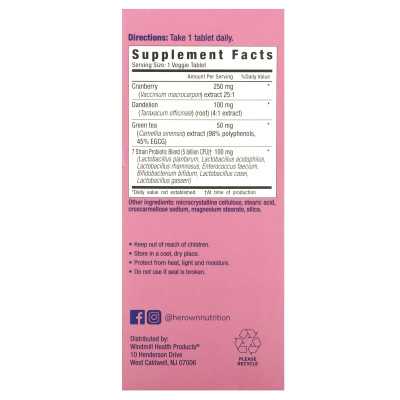 Ihre eigene, Harnwegsinfektion, 30 vegetarische Tabletten
